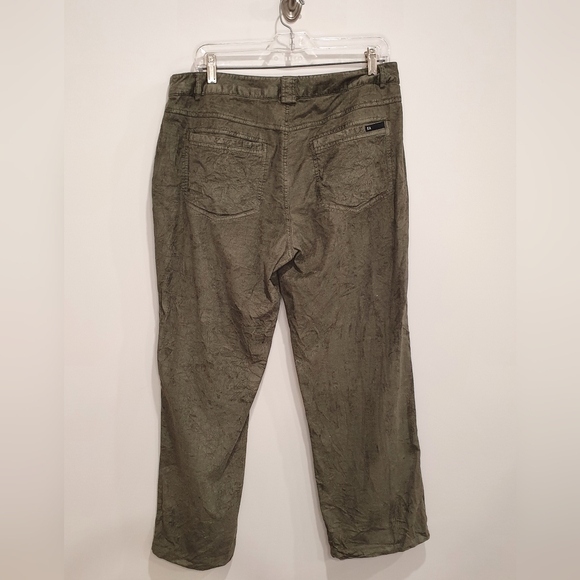 Eric Alexandre 2 piece Coord, button jacket (size 38) and pants (size 44) green - Picture 6 of 7